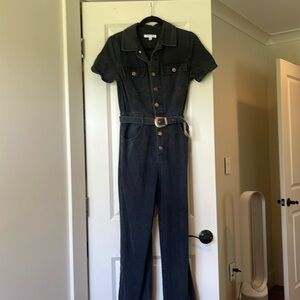 Cloud Ten Jean Jumpsuit: M